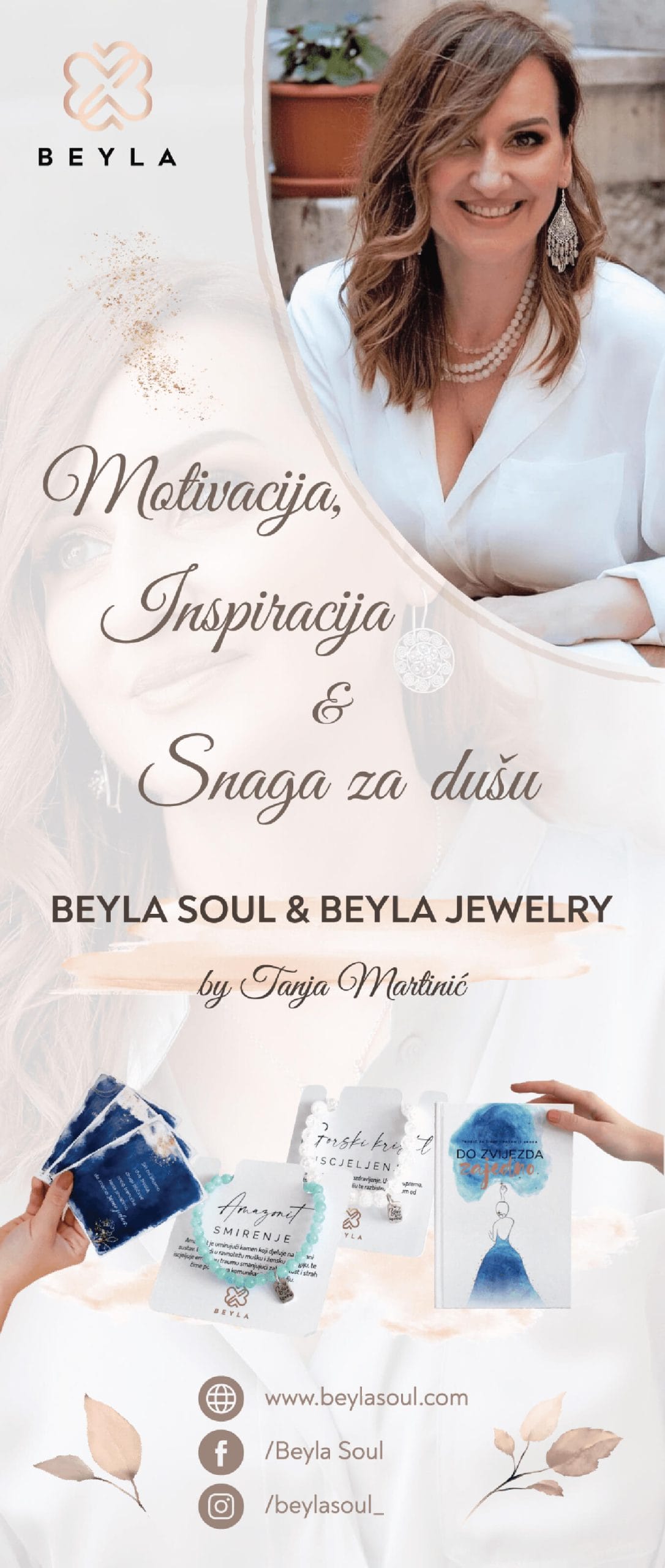 Roll up banner 200x85 cm, Beyla Soul